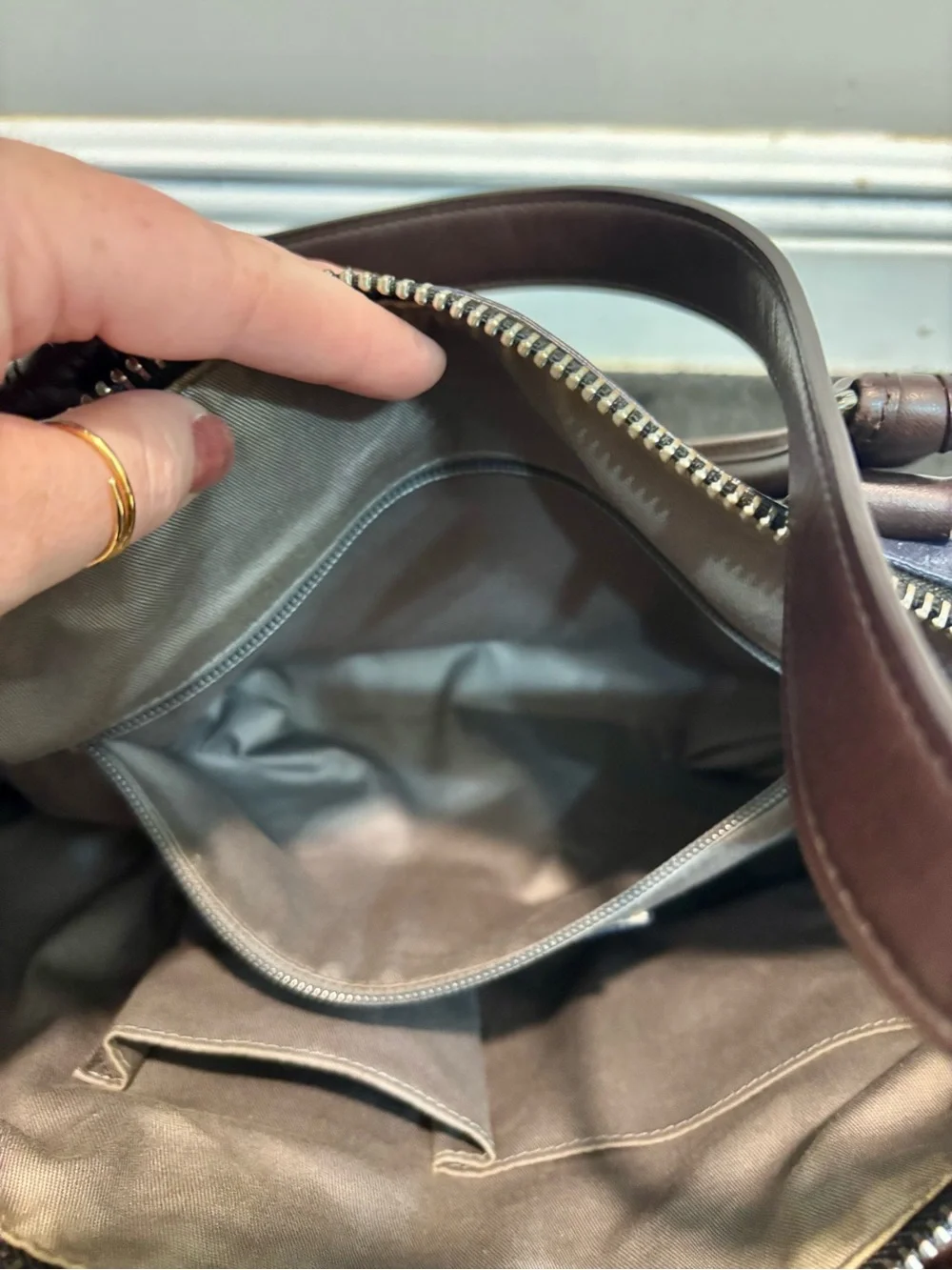 Coach Legacy Colorblock Leather Molly Satchel (Style 21134)